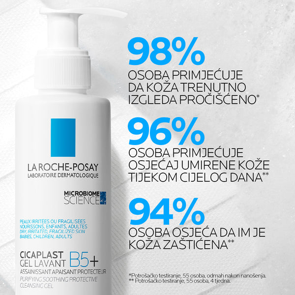 La Roche-Posay Cicaplast Gel Lavant B5+ umirujući i zaštitni gel za svakodnevno pranje 200 ml