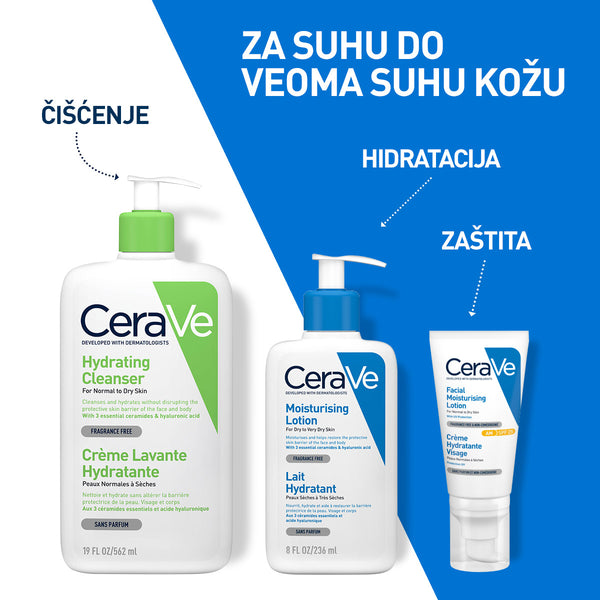 CeraVe Hidratantni losion za normalnu do suhu kožu 236 ml