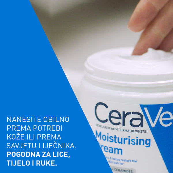 CeraVe Hidratantna krema za suhu do vrlo suhu kožu 340 ml
