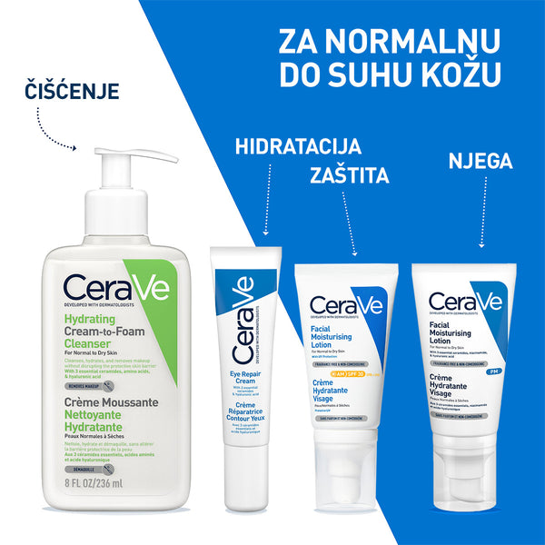 CeraVe Obnavljajuća krema za područje oko očiju 14 ml