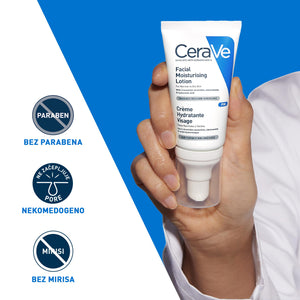 CeraVe Hidratantna njega za lice za normalnu do suhu kožu 52 ml