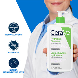 CeraVe Hidratantna emulzija za čišćenje za normalnu do suhu kožu 1000 ml