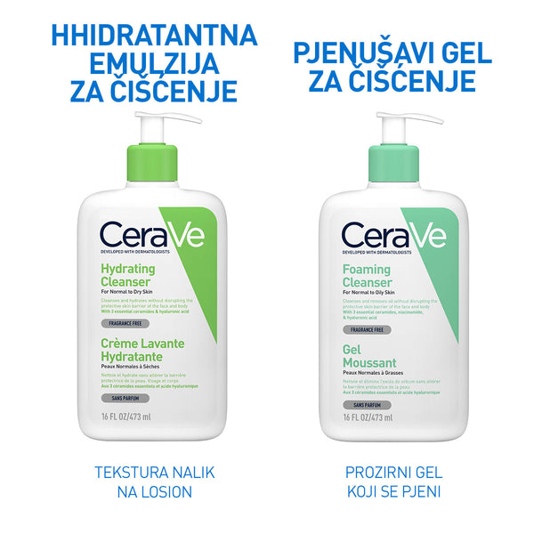 CeraVe Hidratantna emulzija za čišćenje za normalnu do suhu kožu 1000 ml