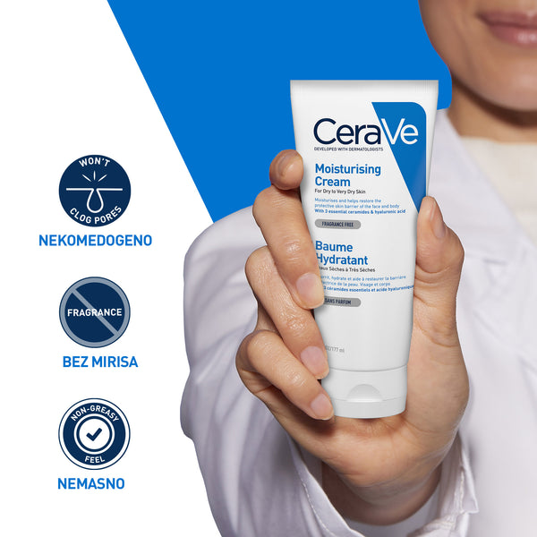 CeraVe Hidratantna krema za suhu do vrlo suhu kožu 177 ml