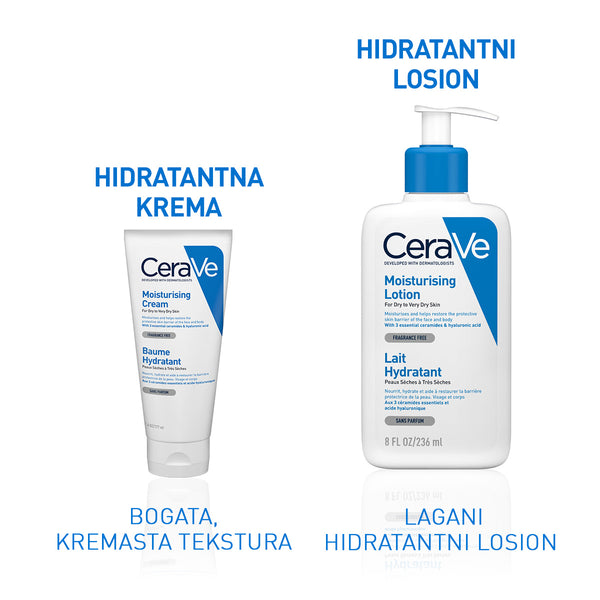 CeraVe Hidratantna krema za suhu do vrlo suhu kožu 177 ml