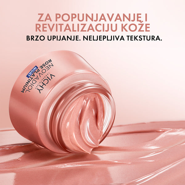 Vichy Neovadiol Rose Platinum ružičasta noćna krema za popunjavanje i revitalizaciju kože 50 ml