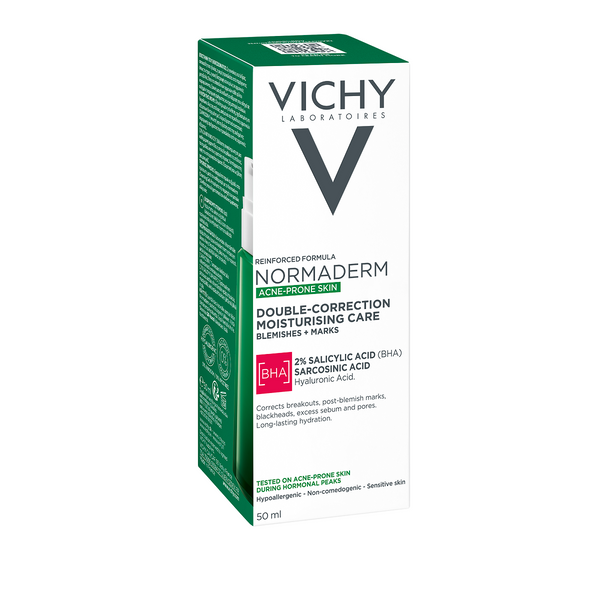 Vichy Normaderm Phytosolution Dnevna njega s dvostrukim učinkom protiv nepravilnosti 50 ml