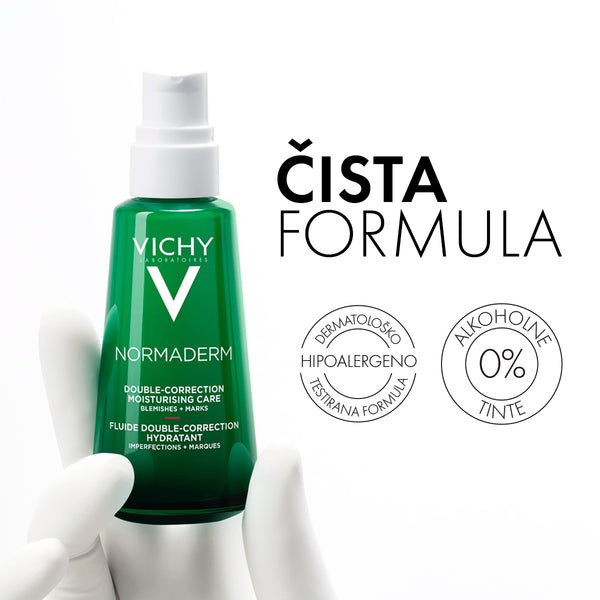 Vichy Normaderm Phytosolution Dnevna njega s dvostrukim učinkom protiv nepravilnosti 50 ml