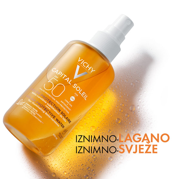 Vichy CAPITAL SOLEIL Vodica za zaštitu od sunca – naglašen ten SPF50 200 ml