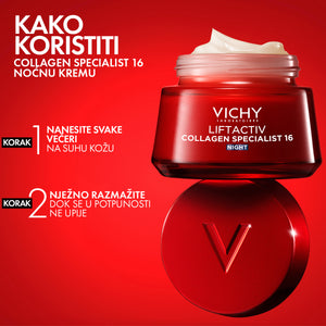 Vichy LIFTACTIV COLLAGEN SPECIALIST 16 NOĆNA KREMA 50 ml