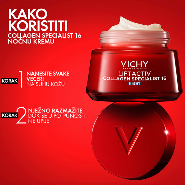 Vichy LIFTACTIV COLLAGEN SPECIALIST 16 NOĆNA KREMA 50 ml