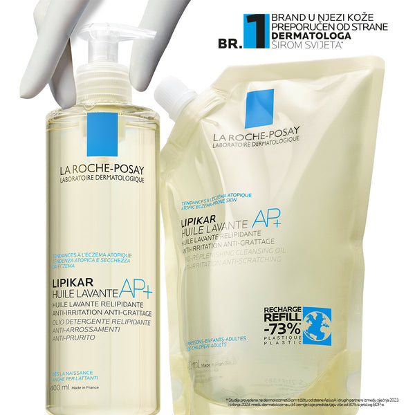 La Roche-Posay Lipikar AP+ ulje 400 ml REFILL