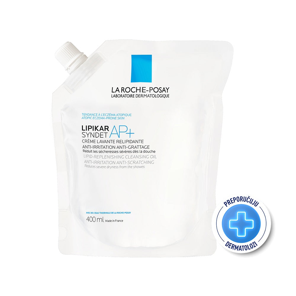 La Roche-Posay Lipikar Syndet AP+ 400 ml REFILL