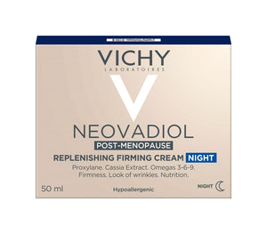 VICHY NEOVADIOL Hranjiva noćna njega za čvrstoću kože u postmenopauzi s omega kiselinama, 50 ml
