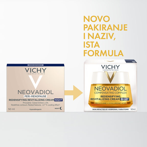 VICHY NEOVADIOL NOĆNA KREMA S OBNAVLJAJUĆIM KOMPLEKSOM ZA POPUNJAVANJE I REVITALIZACIJU KOŽE 50 ml