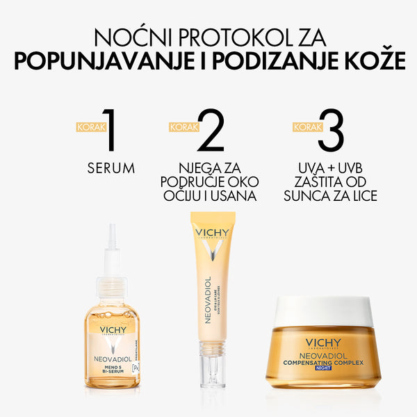 VICHY NEOVADIOL NOĆNA KREMA S OBNAVLJAJUĆIM KOMPLEKSOM ZA POPUNJAVANJE I REVITALIZACIJU KOŽE 50 ml