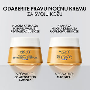 VICHY NEOVADIOL NOĆNA KREMA S OBNAVLJAJUĆIM KOMPLEKSOM ZA POPUNJAVANJE I REVITALIZACIJU KOŽE 50 ml