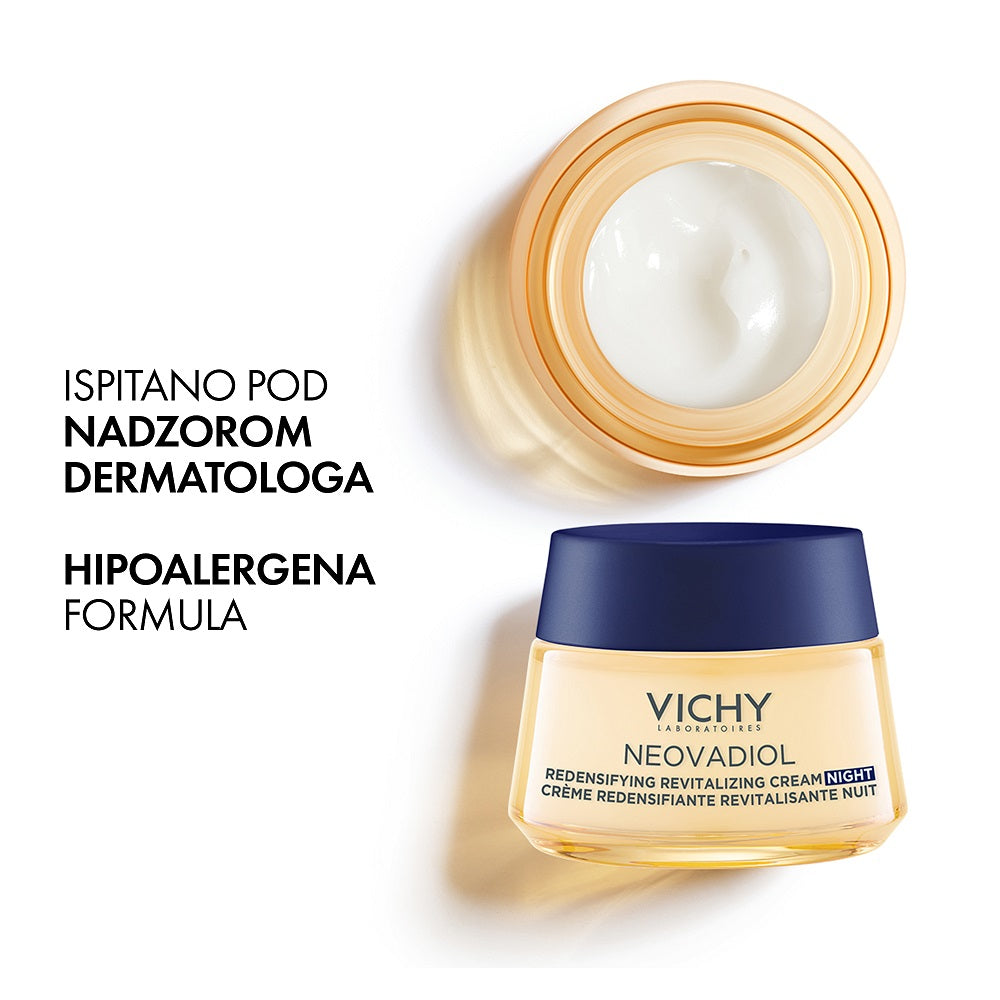 VICHY NEOVADIOL Noćna njega za gustoću i punoću kože u menopauzi 50 ml