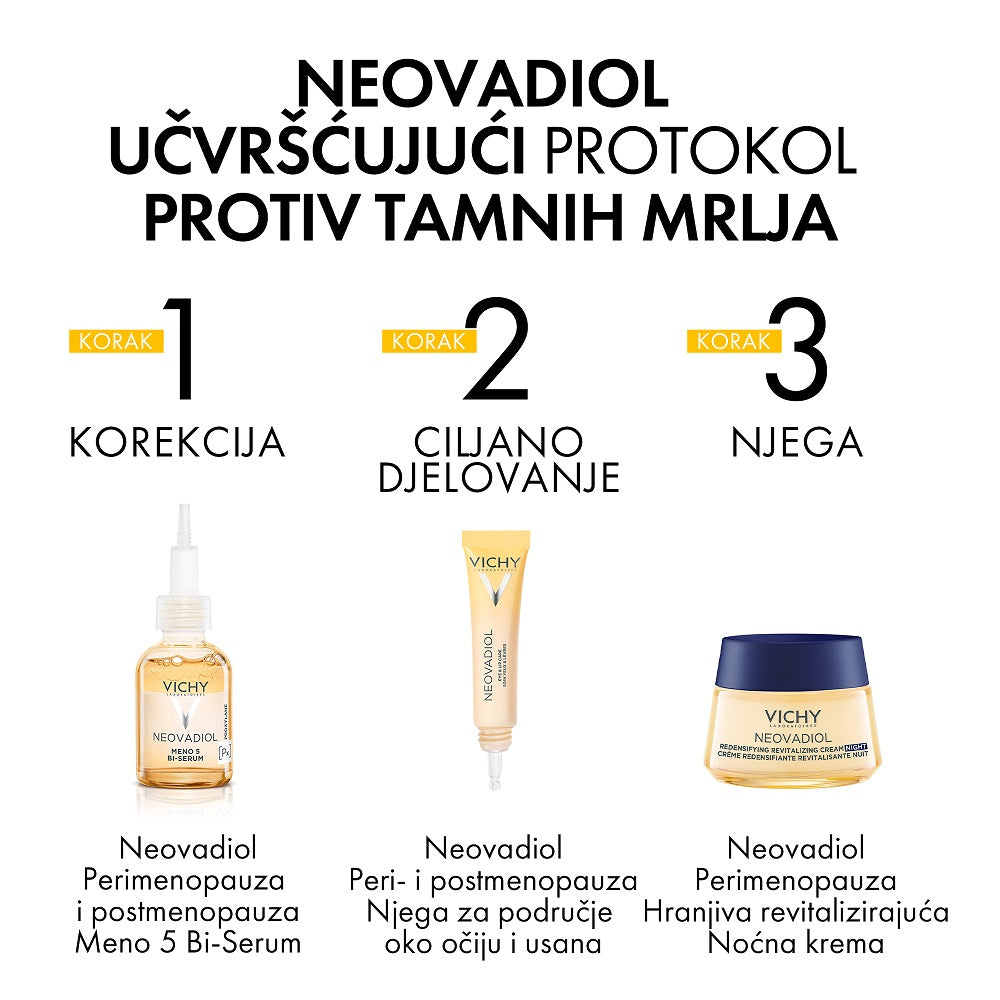 VICHY NEOVADIOL Noćna njega za gustoću i punoću kože u menopauzi 50 ml