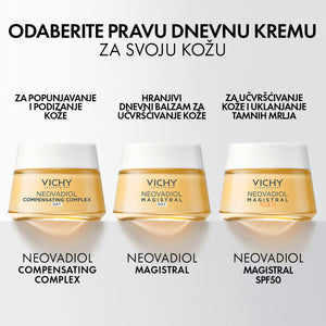 VICHY NEOVADIOL DNEVNA KREMA S OBNAVLJAJUĆIM KOMPLEKSOM ZA POPUNJAVANJE I PODIZANJE KOŽE - normalna do mješovita koža 50 ml