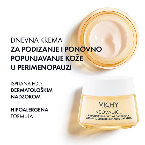 VICHY NEOVADIOL Dnevna njega za gustoću i punoću kože u menopauzi, normalna do mješovita koža, 50 ml