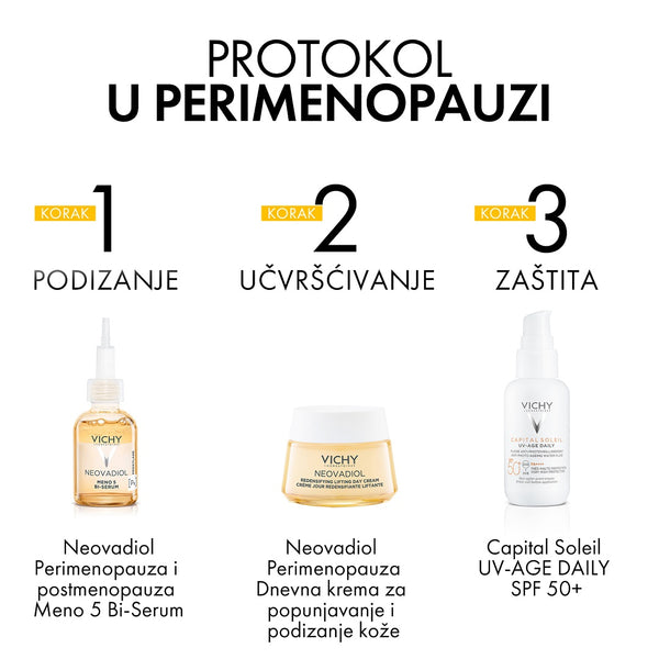 VICHY NEOVADIOL Dnevna njega za gustoću i punoću kože u menopauzi, normalna do mješovita koža, 50 ml