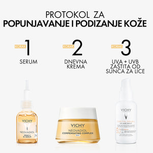 VICHY NEOVADIOL DNEVNA KREMA S OBNAVLJAJUĆIM KOMPLEKSOM ZA POPUNJAVANJE I PODIZANJE KOŽE - suha koža 50 ml