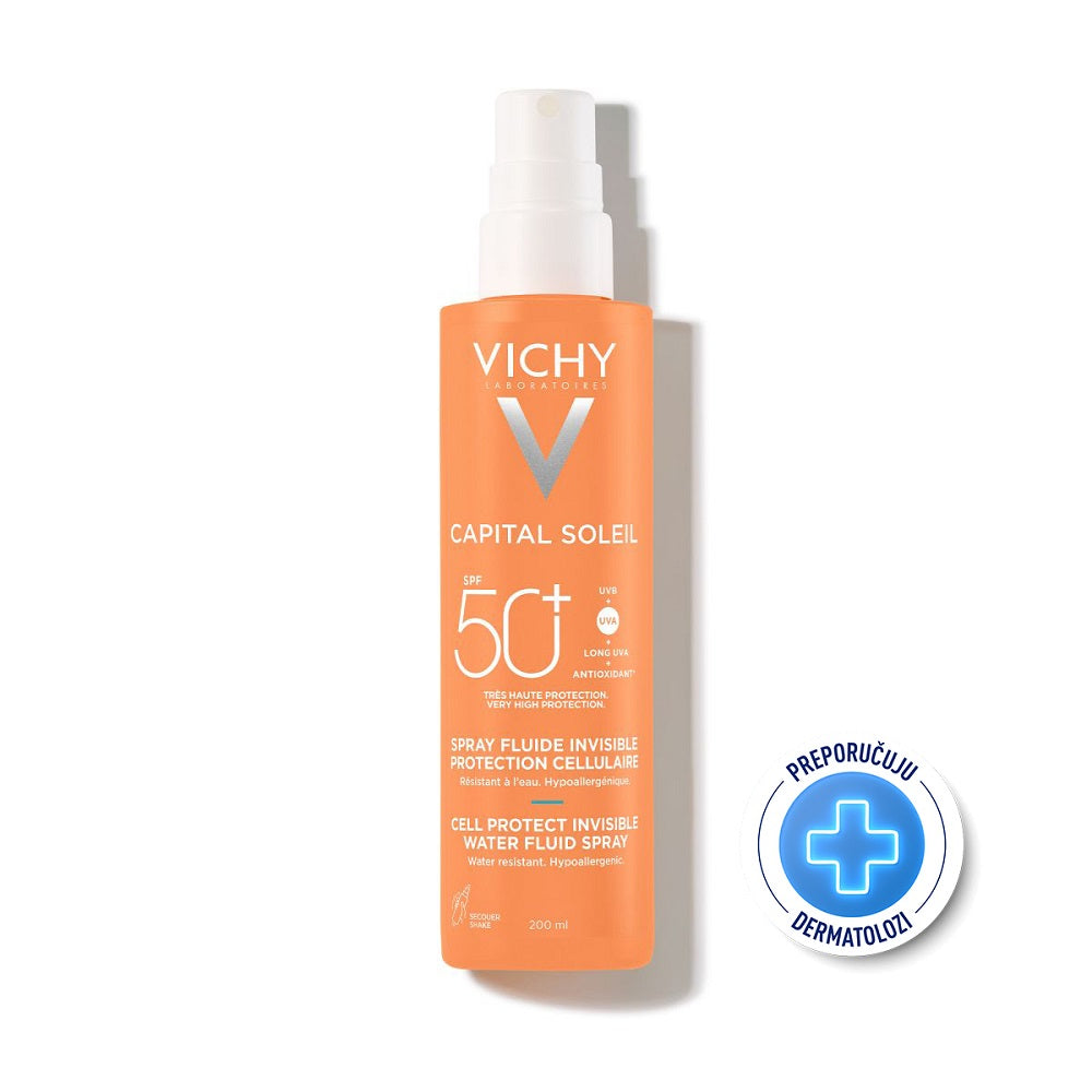 Vichy CAPITAL SOLEIL Vodeni fluid u spreju SPF50+ 200 ml