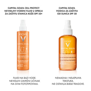 Vichy CAPITAL SOLEIL Vodeni fluid u spreju SPF50+ 200 ml