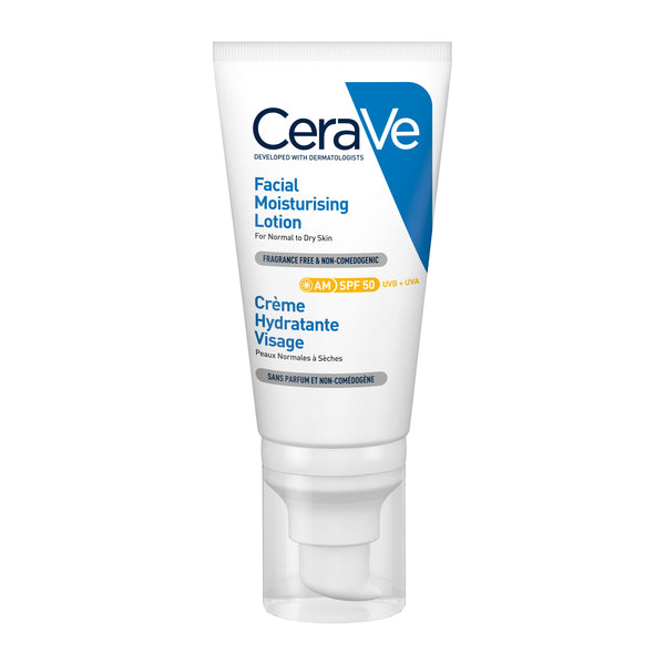 CeraVe Hidratantna njega za lice za normalnu do suhu kožu SPF50 52 ml