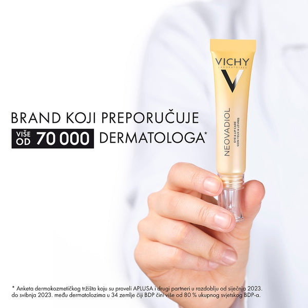 VICHY NEOVADIOL EYES & LIPS Multikorektivna njega za kožu u menopauzi i postmenopauzi za područje oko očiju i usana, 15 ml