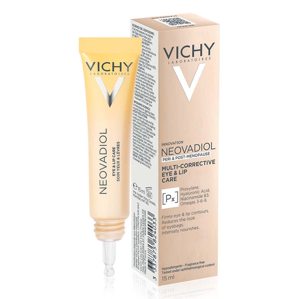 VICHY NEOVADIOL EYES & LIPS Multikorektivna njega za kožu u menopauzi i postmenopauzi za područje oko očiju i usana, 15 ml