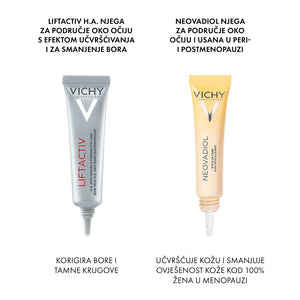 VICHY NEOVADIOL EYES & LIPS Multikorektivna njega za kožu u menopauzi i postmenopauzi za područje oko očiju i usana, 15 ml