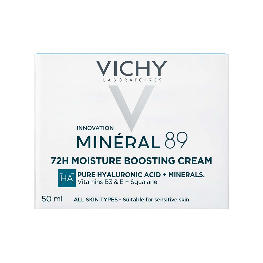 Vichy Mineral 89 Krema za intenzivnu hidraciju tijekom 72 sata za sve tipove kože, 50 ml
