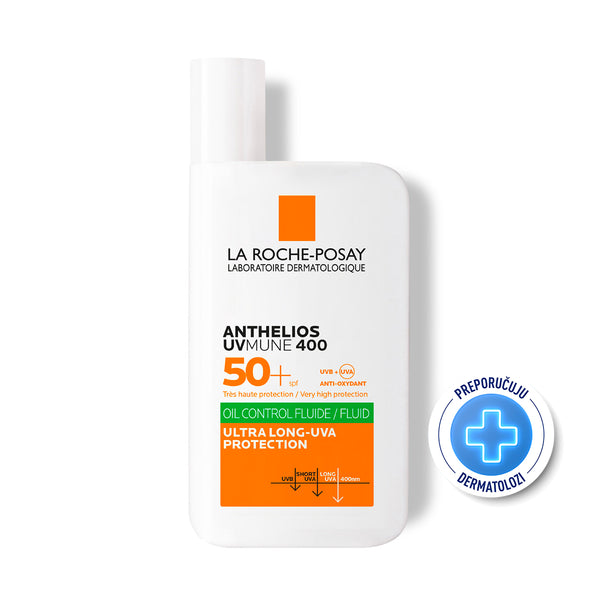 La Roche-Posay Anthelios UVMune 400 Oil Control Fluid za masnu kožu SPF50+ 50 ml