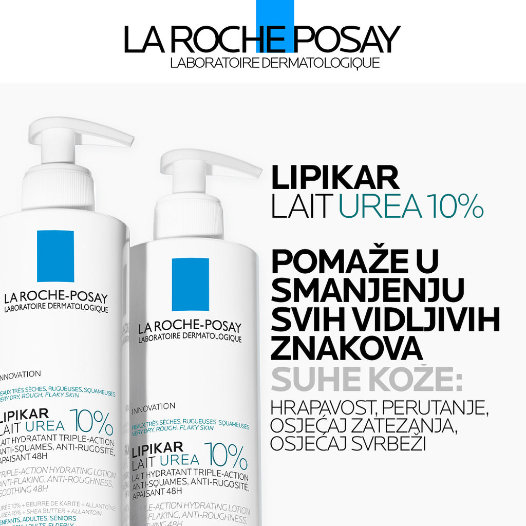 La Roche-Posay Lipikar Urea 10% mlijeko 400 ml