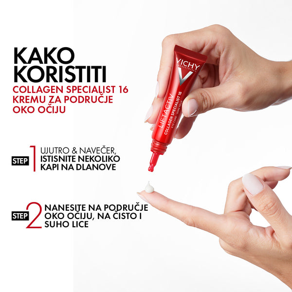 Vichy LIFTACTIV COLLAGEN SPECIALIST 16 KREMA ZA PODRUČJE OKO OČIJU 15 ml