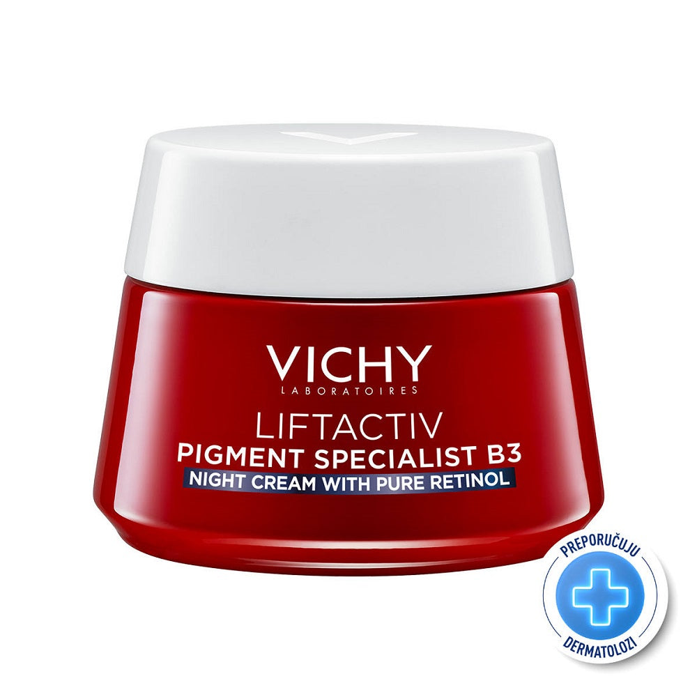 Vichy Liftactiv Pigment Specialist B3 Noćna krema protiv hiperpigmentacijskih mrlja 50 ml