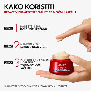 Vichy Liftactiv Pigment Specialist B3 Noćna krema protiv hiperpigmentacijskih mrlja 50 ml
