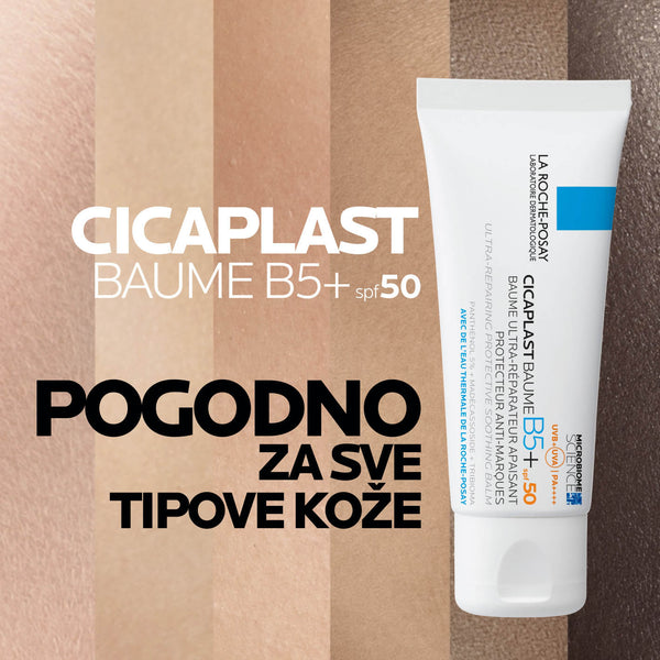 La Roche-Posay CICAPLAST BAUME B5+ SPF50 Ultra-obnavljajućI smirujućI zaštitni balzam 40 ml