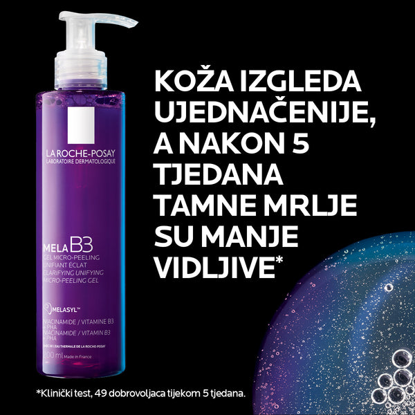 La Roche-Posay MELA B3 mikro-piling gel protiv tamnih mrlja, 200ml