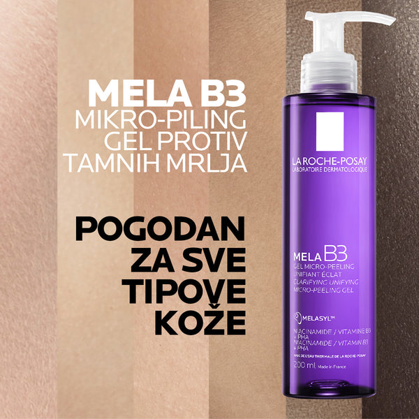 La Roche-Posay MELA B3 mikro-piling gel protiv tamnih mrlja, 200ml