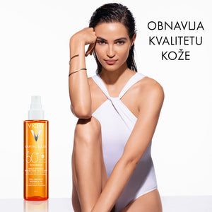 VICHY CAPITAL SOLEIL Zaštitno ulje za lice, tijelo i vrhove kose SPF50+ 200 ml