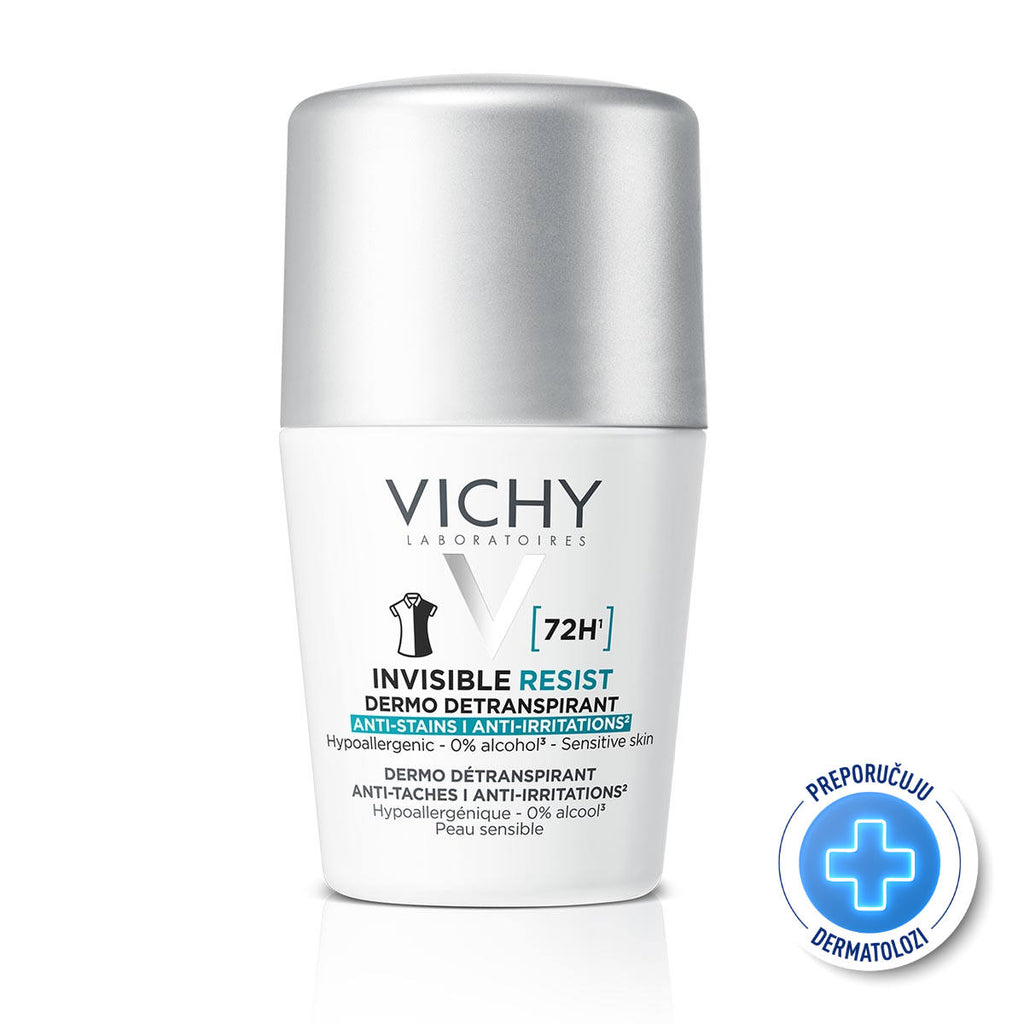 Vichy invisible resist 72h* - Dermo Detranspirant - protiv mrlja i protiv nadraženosti 50 ml