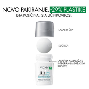 Vichy invisible resist 72h* - Dermo Detranspirant - protiv mrlja i protiv nadraženosti 50 ml