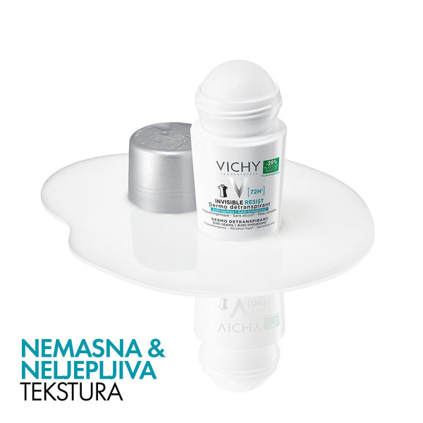Vichy invisible resist 72h* - Dermo Detranspirant - protiv mrlja i protiv nadraženosti 50 ml
