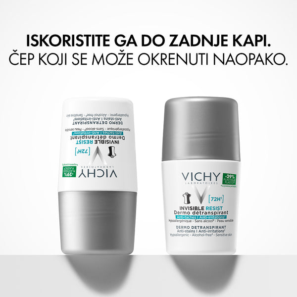 Vichy invisible resist 72h* - Dermo Detranspirant - protiv mrlja i protiv nadraženosti 50 ml
