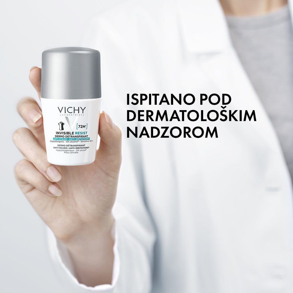 Vichy invisible resist 72h* - Dermo Detranspirant - protiv mrlja i protiv nadraženosti 50 ml