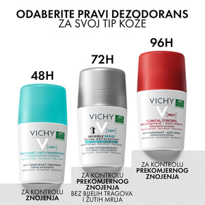 Vichy invisible resist 72h* - Dermo Detranspirant - protiv mrlja i protiv nadraženosti 50 ml