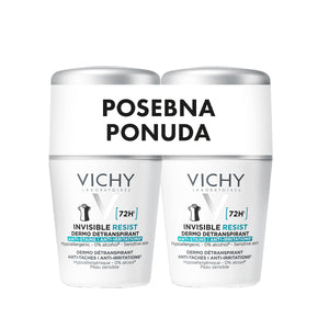 Vichy invisible resist 72h* - Dermo Detranspirant - protiv mrlja i protiv nadraženosti 50 ml PROMO